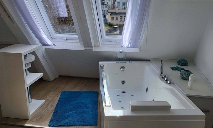 Bad Duerrheim Apartment | 1-room apartment - Best city center location with whirlpool & DreiWelten-Card