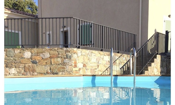 Oletta House | 10 min from the beaches of saint florent: house with private pool and garden