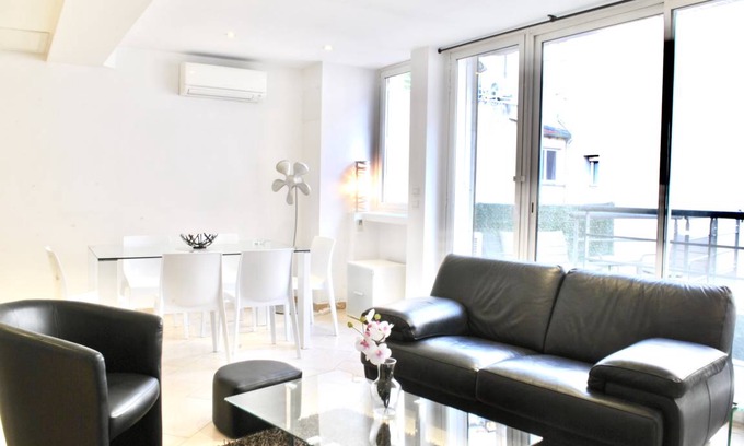 Cannes City Centre Apartment | 100 m² Apartment ∙ 3 bedrooms ∙ 6 guests