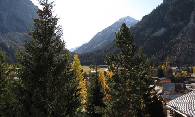 Pralognan-la-Vanoise Apartment | 100m from resort center, 2nd floor, balcony, tv, ski locker, 44m², Pralognan-la-Vanoise