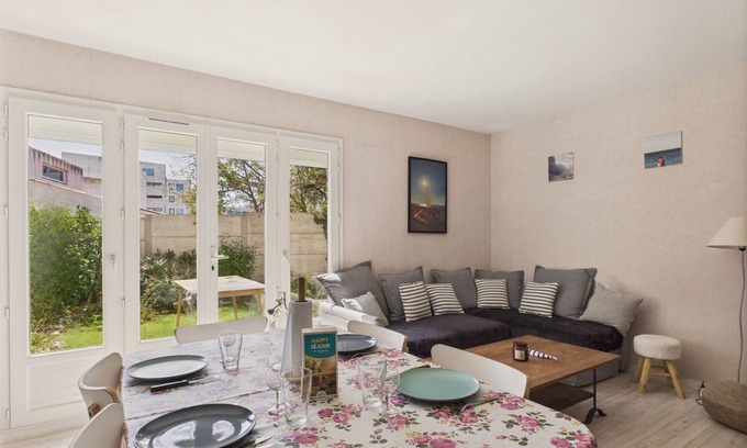 Saint-Hilaire-de-Riez Ski Chalet | 100m from the beach - House for 4 in St Hilaire