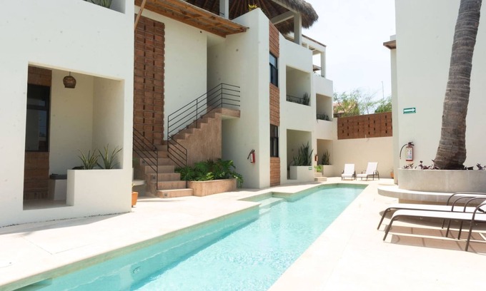 Brisas de Zicatela Apartment | 102 | Starlink | 2 min to beach