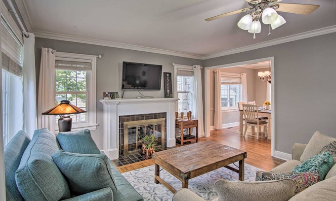 Tulsa Cottage | 113 m² Cabin ∙ 2 bedrooms ∙ 7 guests