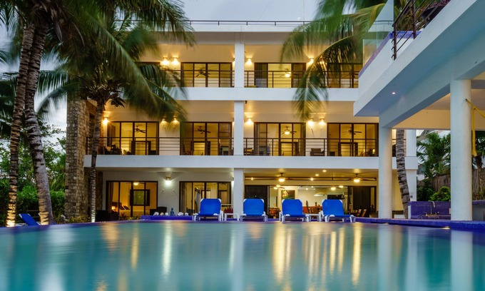 Akumal Villa | 13BDR BEACH-FRONT VILLA-PRIVATE CHEF INCL-WEDDINGS-BUSINESS RETREATS-FAMILY-GOLF