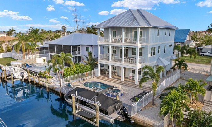 South Island House | 143 Catch and Relax: 5BR Home w/Pool & Spa!