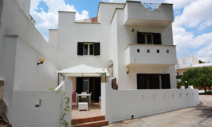 Santa Maria di Leuca House | 150 meters from the sea, sand, central house for 7 people with sea view