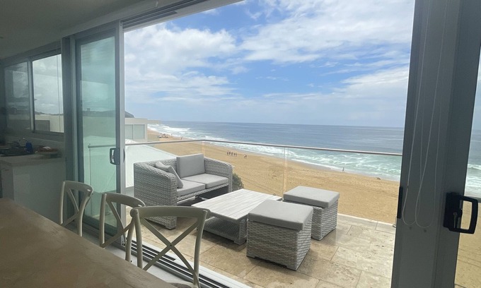 Central Coast Apartment | 17 steps-newly renovated penthouse apartment on wamberal beach.180degree views