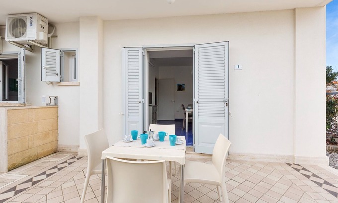 Torre Lapillo Apartment | 1729 Residence Spiaggia D`Oro - Appartamento 1