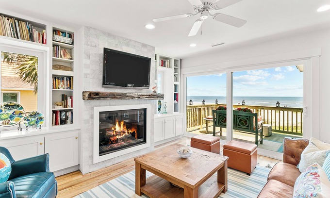 Folly Beach House | 1733 E Ashley Ave - Beach Haven - Ocean Views Remodeled Near Lighthouse Nature Preserve
