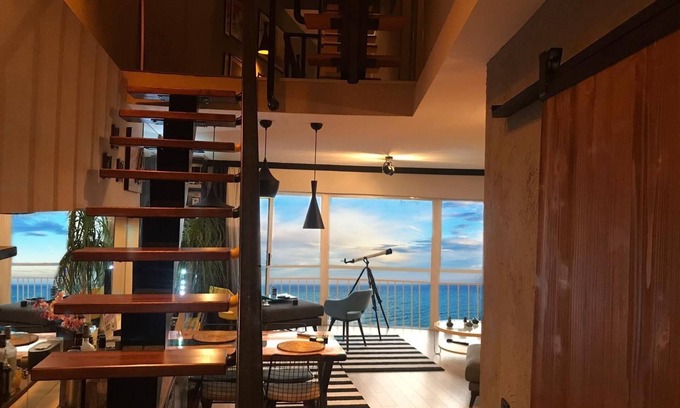 Muratpasa Apartment | 180° Luxury Sea and Mountain View Apartment in Downtown 6 min walk to the beach