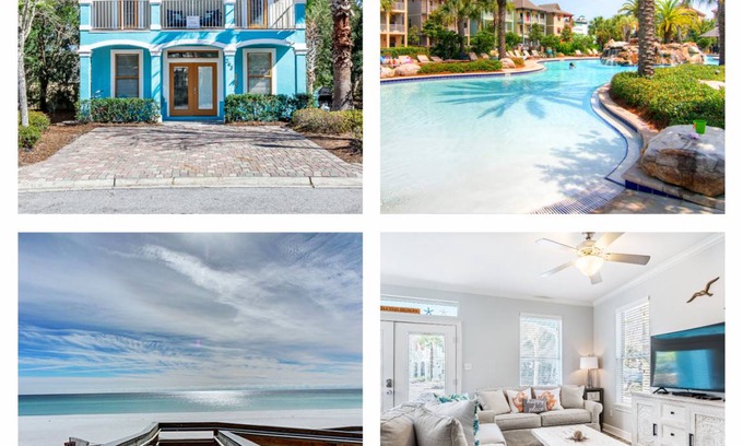 Villages of Crystal Beach House | 181 m² House ∙ 4 bedrooms ∙ 12 guests