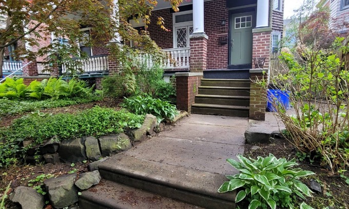 Germantown House | 1900 house on tree-lined Street in Germantown