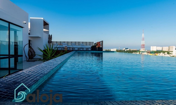 Downtown Cancun Apartment | 1B - Elegant studio with elevator