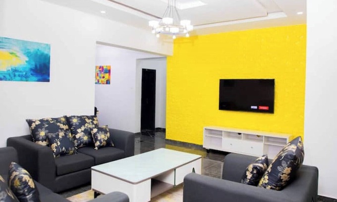 Alimosho Apartment | 1bedroom with POOL, GYM, Wi-Fi, 24hrs power