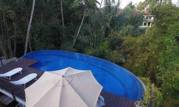 Kutuh Kaja Villa | 1BR Studio Room w/ Jungle View in Ubud Center (1)