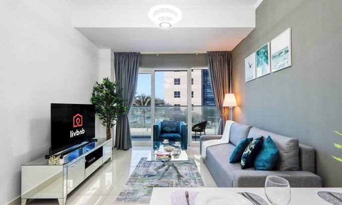 Dubai Marina Apartment | 1BR with Balcony, Steps from JBR & Marina Walk