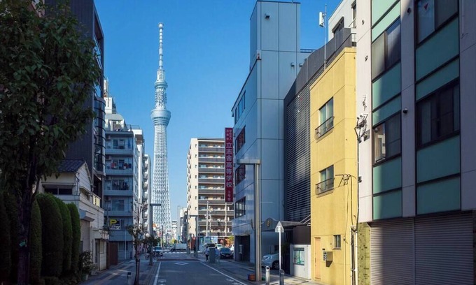 Sumida Apartment | 1F Facing Skdytree/6min stn/Direct NRT&HND&Disney