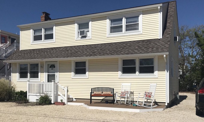 Ship Bottom House | 1st Fl of duplex. Sunsets over the bay, walk to beach. Great family getaway.