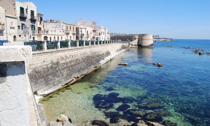 Ortigia Apartment | 1st Floor Apartment With Stunning Sea Views Sleeps 5.