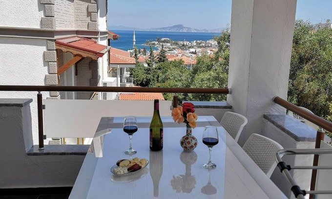 Datca City Center Apartment | 2+1 apartment with sea view in the centre