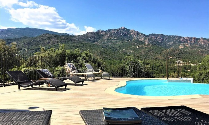 Porto-Vecchio House | 2 3* POOL VILLAS WITH PANORAMIC VIEWS LOCATED BETWEEN SEA AND MOUNTAINS