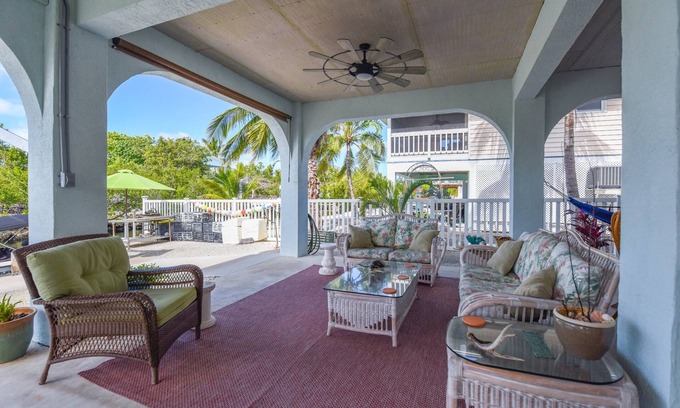 Port Pine Heights House | 2 Bedroom 2 bath Canal front home on Big Pine Key