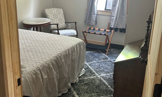 Carroll Apartment | 2-bedroom barndominium apartment with equine lodging and additional camper spot