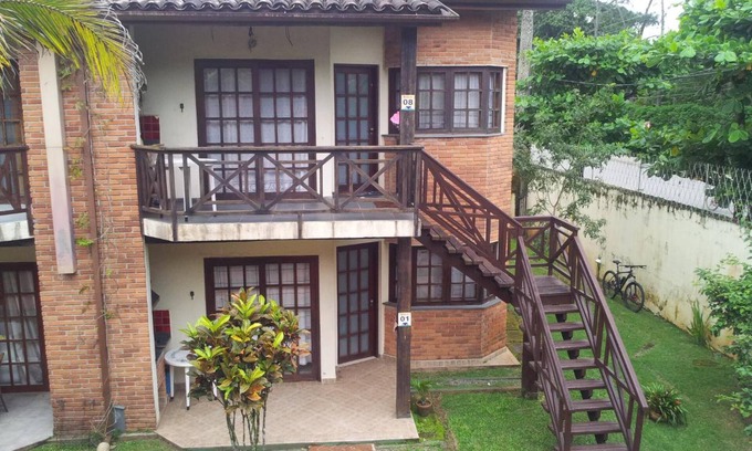 Sao Sebastiao Apartment | 2 bedrooms, 1 suite, 2 bathrooms, 100 m from the best location in Praia da Baleia.