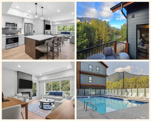 Copperstone Resort Apartment | 2 bedrooms-3 beds 2 baths-Rocky Creekside Retreat - Top Floor - Heated Pool and Hot Tub