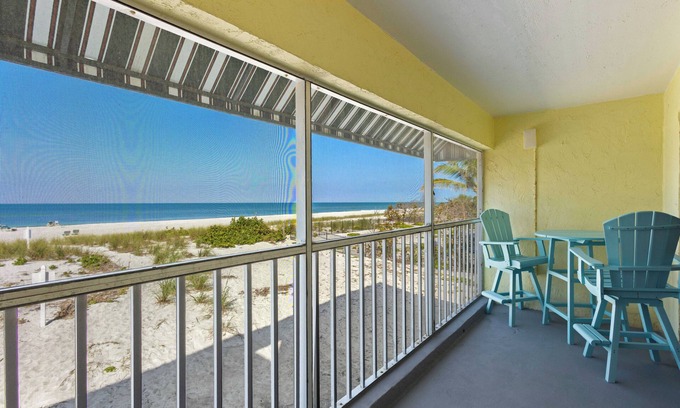 Whitney Beach Condo | 2 BR Beachfront Paradise in Longboat Key-Cabana Beach Club #2 Resort by RVA