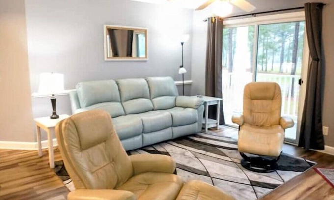 Calabash Condo | 2 BR Condo overlooking first tee of Golf Course