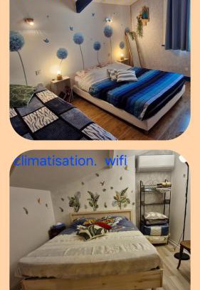 Gontaud House | 2 CHAMBRES chez nous Sorties A62 6 ou 6 1