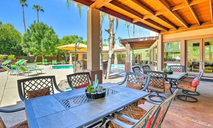South Scottsdale Villa | 2 Mi to Old Town: 'The Grand Palms Estate' w/Pool