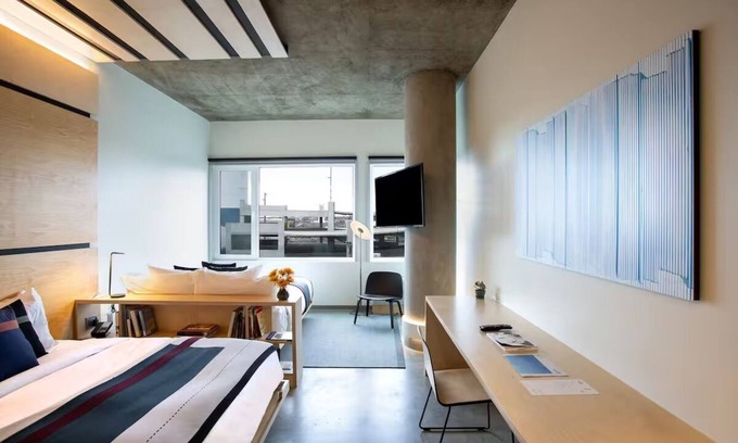 River North Art District Hotel | 2 Queen: The Source Hotel, Rooftop Views, Wood-Smoked Meats, in RiNo - 2 Units
