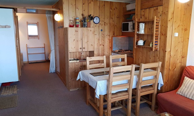 Arc-1600 Apartment | 2-room apartment for 4 people, close to slopes and shops in Arc 1600