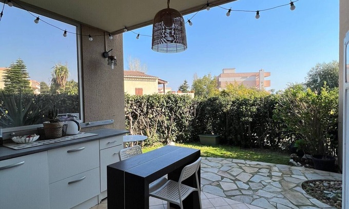 Plaine de la Brague Apartment | 2-room apartment Antibes garden level