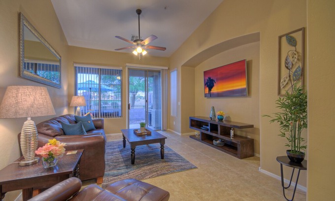 Alta Mesa House | 2 Story Condo: GOLF COURSE VIEW, Gated Community w/Heated POOL/SPA, 30 Day Min Stay
