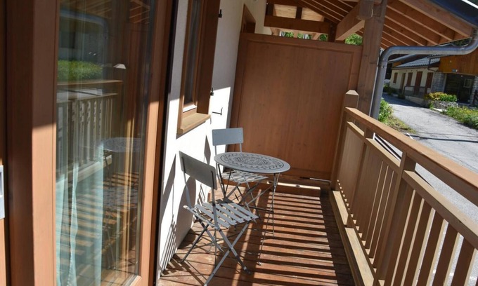 Pralognan-la-Vanoise Apartment | 200m from resort center, Ground floor, balcony, tv, ski locker, 49m², Pralognan-la-Vanoise
