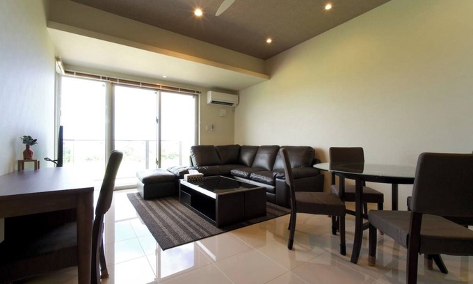 Maeda Apartment | 201 Spacious room with 3 bedrooms Ocean view - 201/Kunigami-gun Okinawa