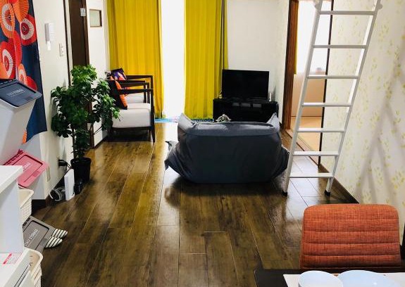 Nakagawa Apartment | 201Keiko's Home 大空間2LDKロフト付きfree parking