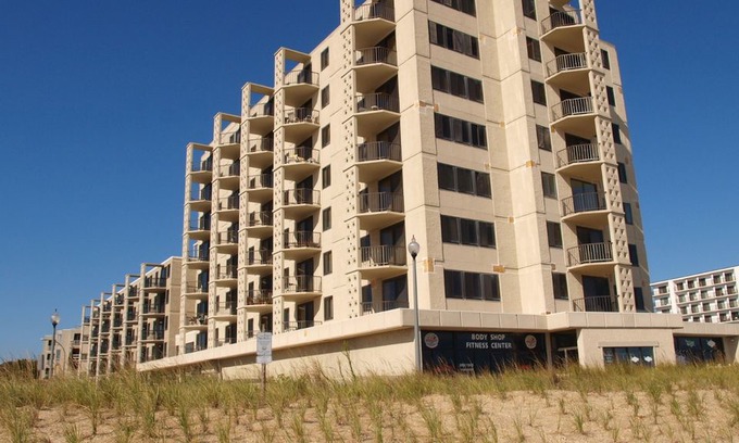 Rehoboth Beach Apartment | #204 Ocean Front Condo, 2 Bedroom, 1 Bath, One Virginia Avenue, Rehoboth Beach DE