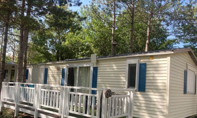 Bedarieux House | 21- Mobile Home 4 people calm nature family air-conditioned