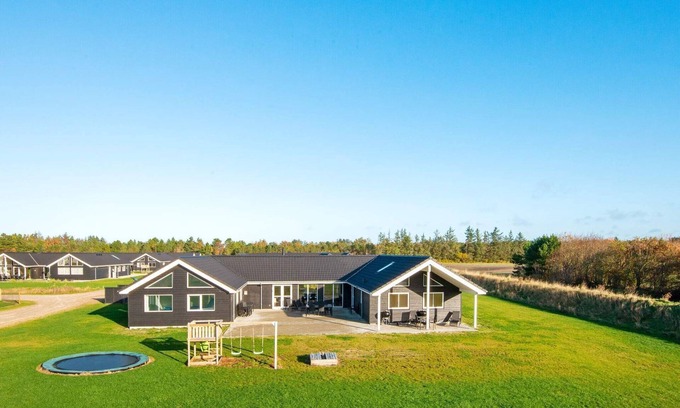 Houstrup House | 24 persons holiday home in Nørre Nebel