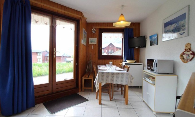Lanslevillard Apartment | 25 m² Studio flat ∙ 1 bedroom ∙ 4 guests
