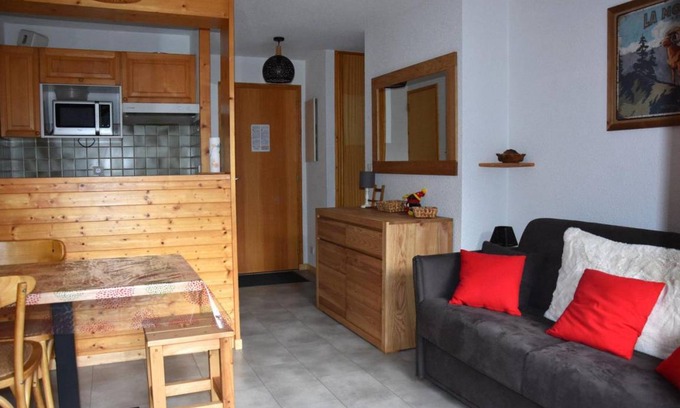 Pralognan-la-Vanoise Apartment | 28 m² Apartment ∙ 1 bedroom ∙ 4 guests