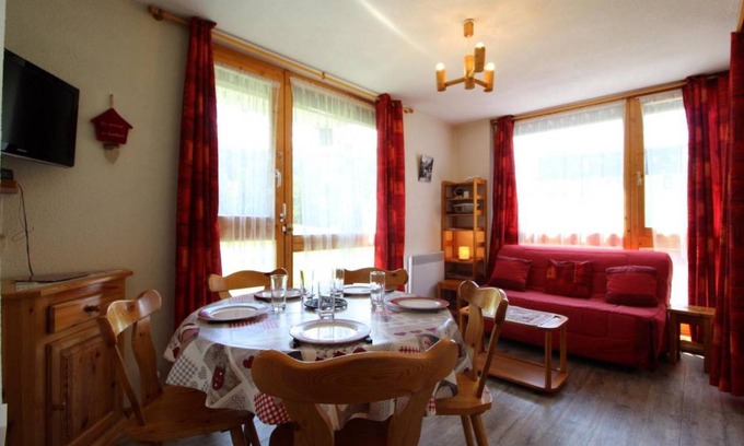 Lanslevillard Apartment | 28 m² Studio flat ∙ 1 bedroom ∙ 4 guests