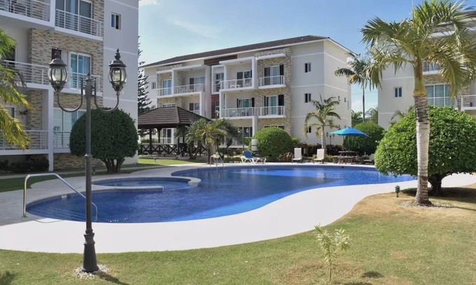 La Esplanada Apartment | 2BD/2BA condo in central Sosua, washer/dryer, TV/WiFi/pool/parking