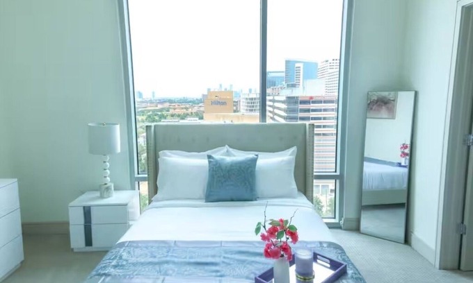 Southgate Apartment | 2BD/2BA-TMC Magic w/Skyline+Balcony! FREE Parking!