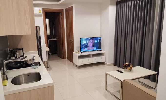 South Pattaya Apartment | 2BDR in Water Resort close to WalkingStreet