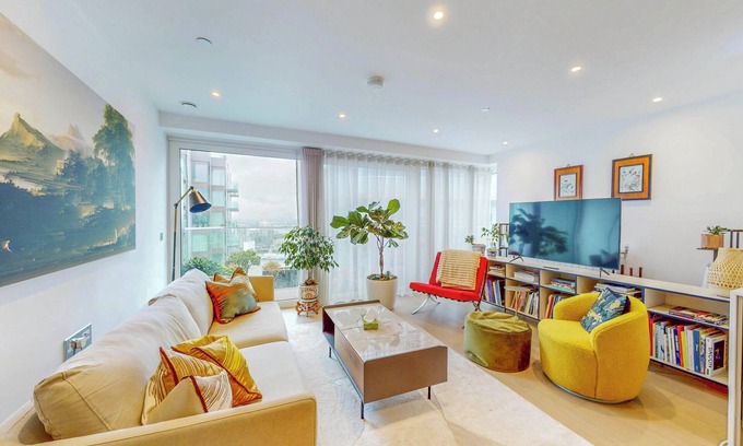 Woolwich Riverside Apartment | 2BDR Near Thames Path & Woolwich Elizabeth Line